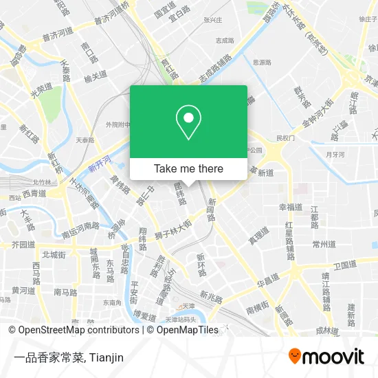 一品香家常菜 map