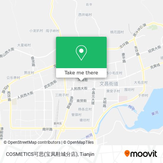 COSMETICS可思(宝凤鞋城分店) map