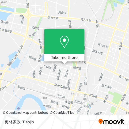 奥林家政 map
