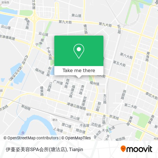 伊蔓姿美容SPA会所(塘沽店) map
