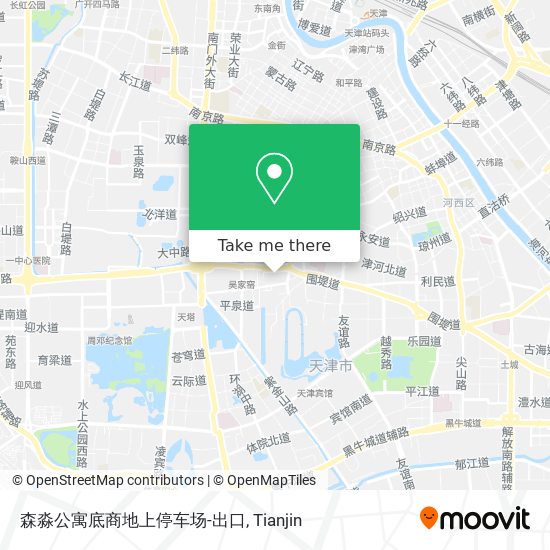 森淼公寓底商地上停车场-出口 map