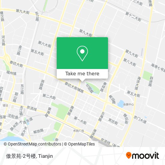 傲景苑-2号楼 map