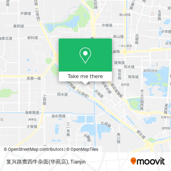 复兴路窦四牛杂面(华苑店) map