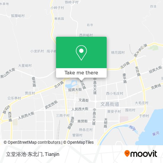 立堂浴池-东北门 map