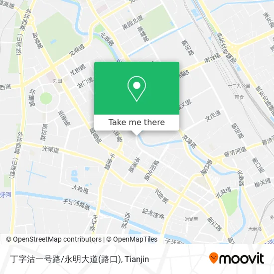 丁字沽一号路/永明大道(路口) map