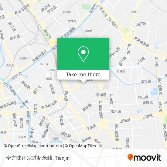 全方味正宗过桥米线 map