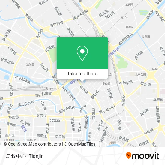 急救中心 map