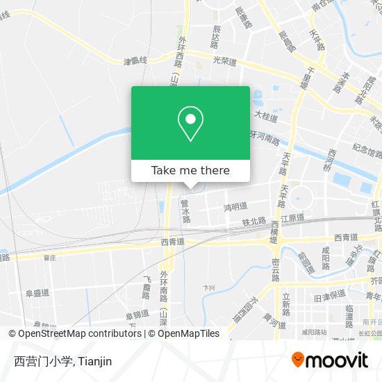 西营门小学 map