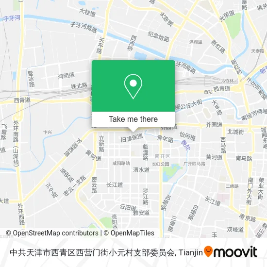 中共天津市西青区西营门街小元村支部委员会 map