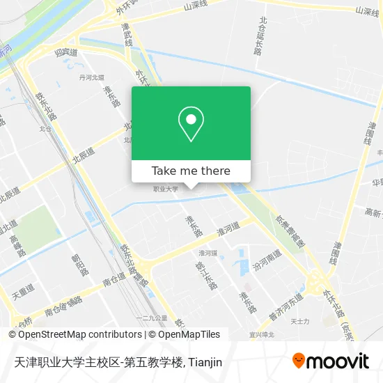 天津职业大学主校区-第五教学楼 map