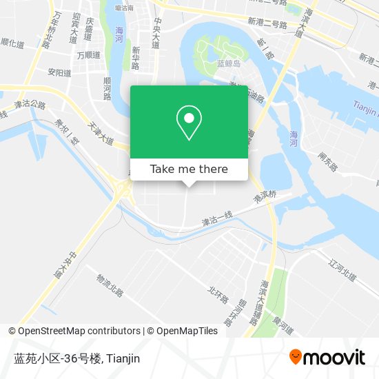 蓝苑小区-36号楼 map