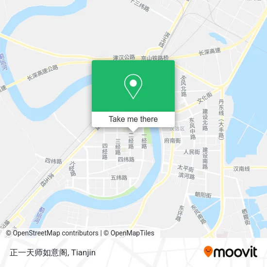 正一天师如意阁 map