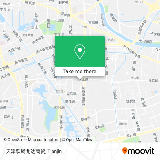 天津跃腾龙达商贸 map