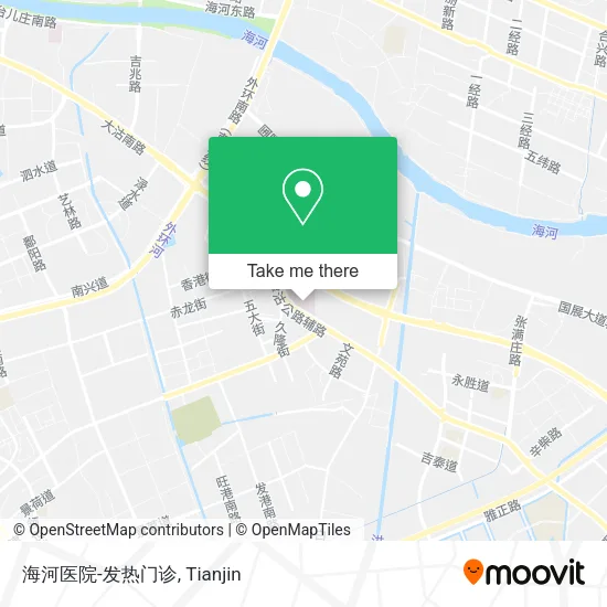 海河医院-发热门诊 map