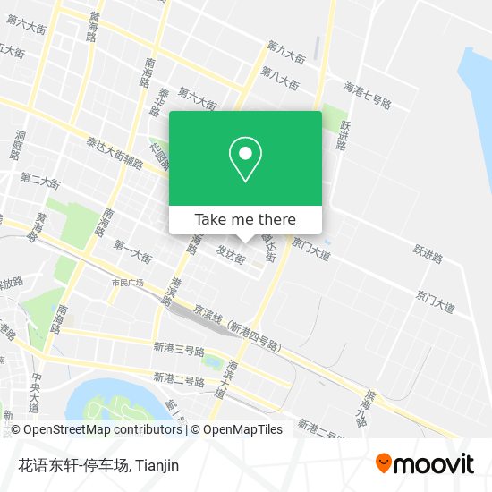 花语东轩-停车场 map