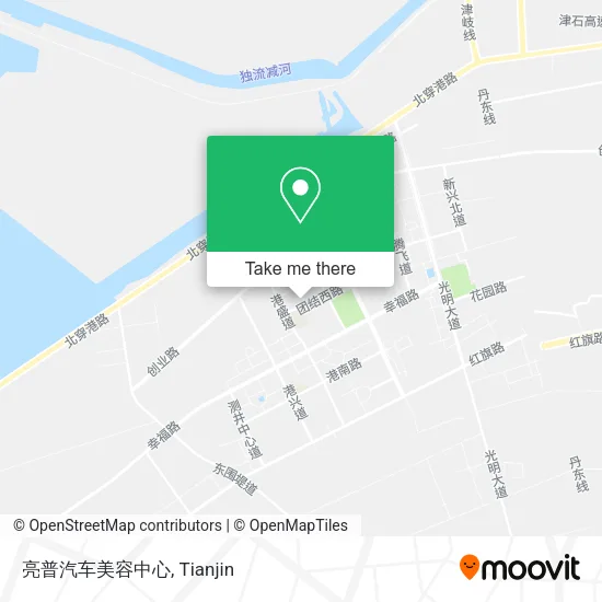 亮普汽车美容中心 map