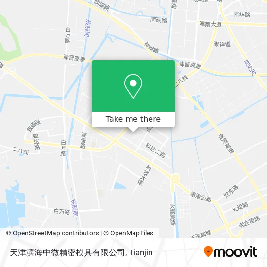 天津滨海中微精密模具有限公司 map