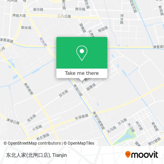 东北人家(北闸口店) map