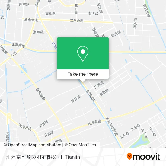 汇添富印刷器材有限公司 map