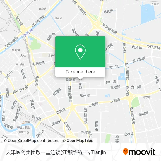 天津医药集团敬一堂连锁(江都路药店) map
