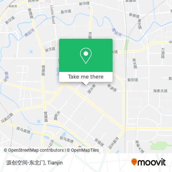 源创空间-东北门 map