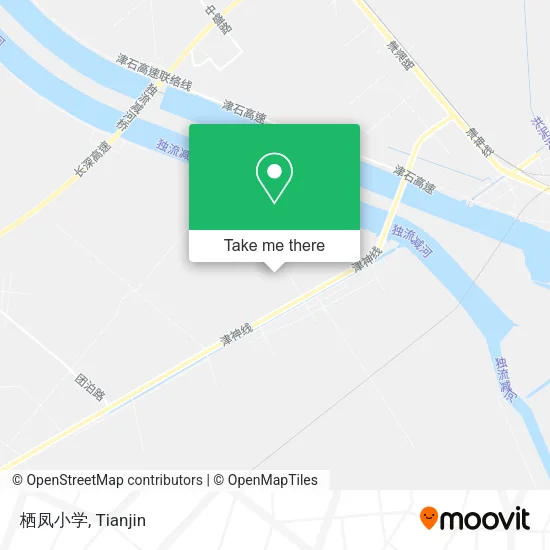 栖凤小学 map
