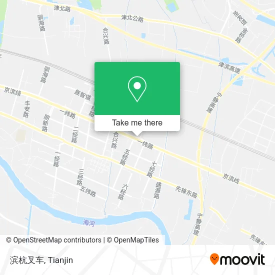 滨杭叉车 map