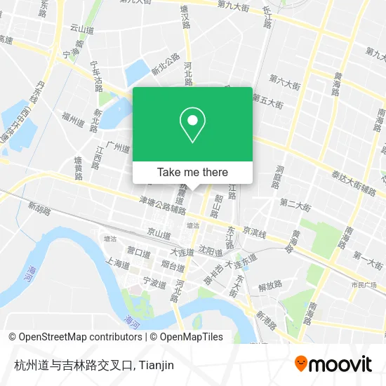 杭州道与吉林路交叉口 map
