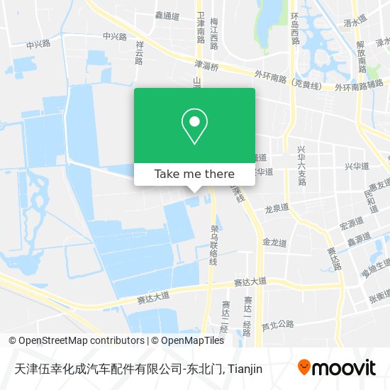 天津伍幸化成汽车配件有限公司-东北门 map