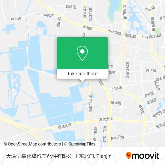 天津伍幸化成汽车配件有限公司-东北门 map