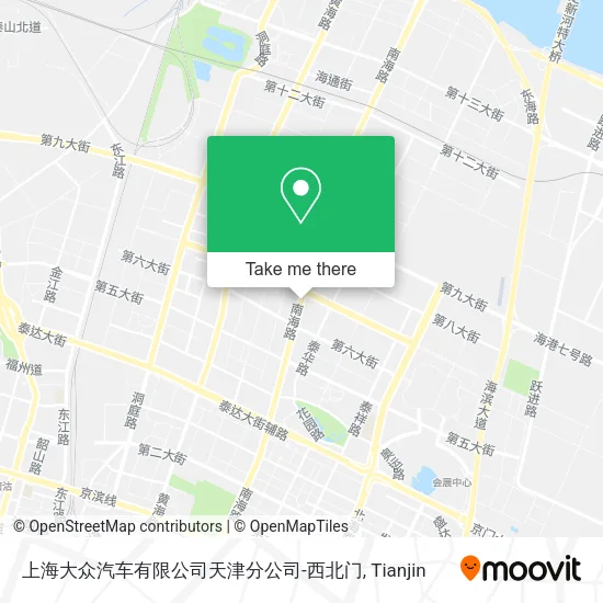 上海大众汽车有限公司天津分公司-西北门 map