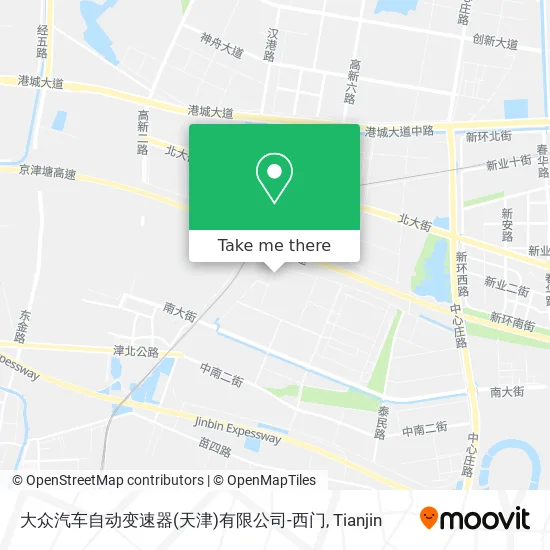 大众汽车自动变速器(天津)有限公司-西门 map