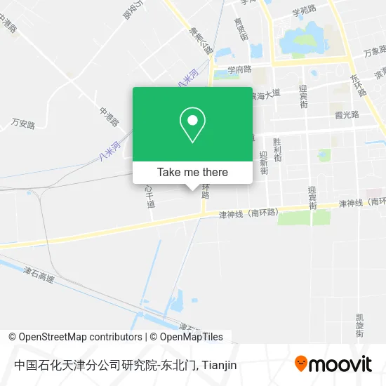 中国石化天津分公司研究院-东北门 map