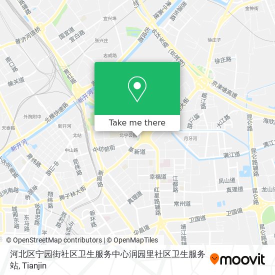 河北区宁园街社区卫生服务中心润园里社区卫生服务站 map