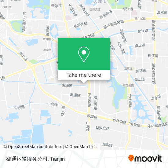 福通运输服务公司 map