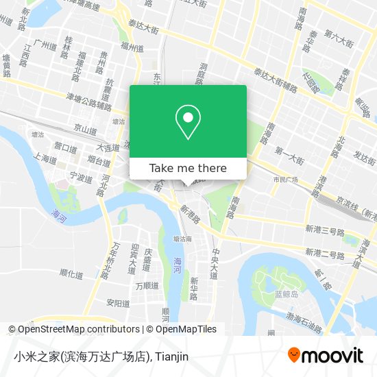 小米之家(滨海万达广场店) map