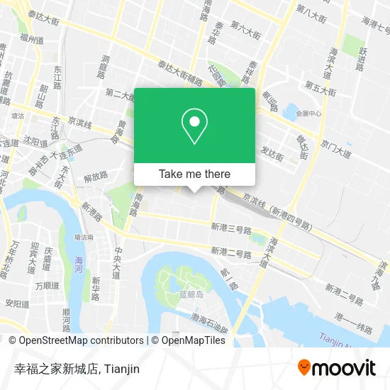 幸福之家新城店 map