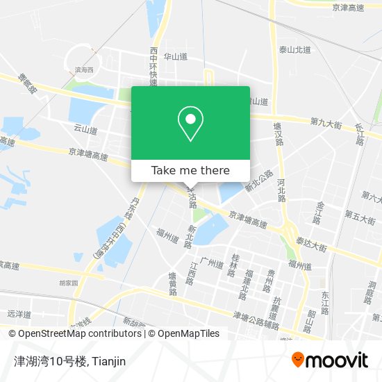 津湖湾10号楼 map