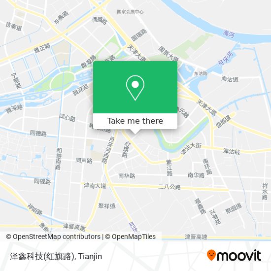 泽鑫科技(红旗路) map