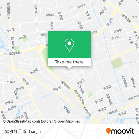 鑫雅轩足道 map