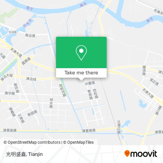 光明盛鑫 map