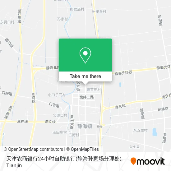 天津农商银行24小时自助银行(静海孙家场分理处) map