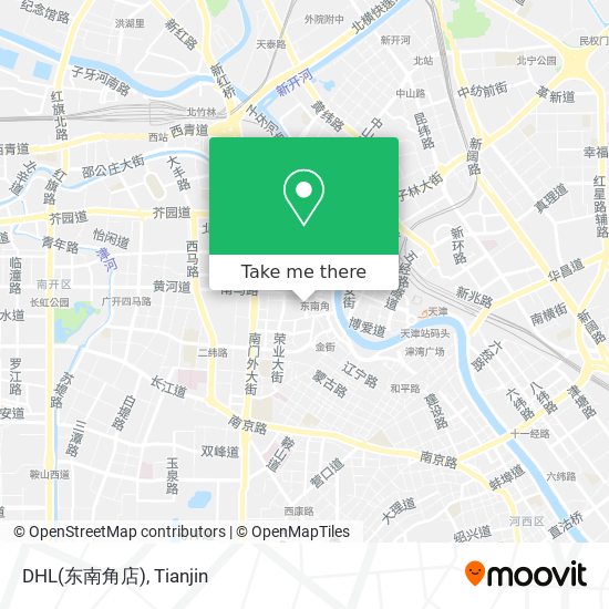 DHL(东南角店) map