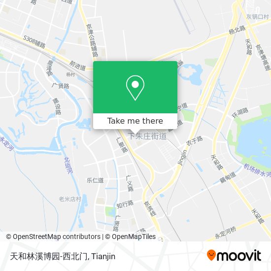 天和林溪博园-西北门 map