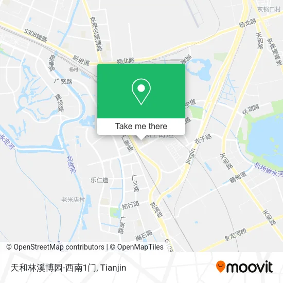 天和林溪博园-西南1门 map