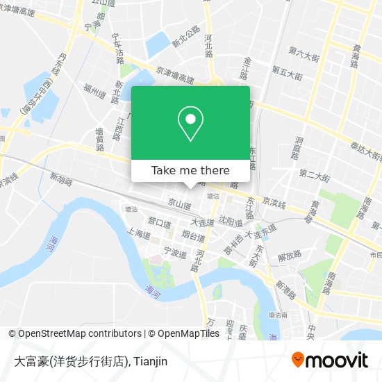 大富豪(洋货步行街店) map