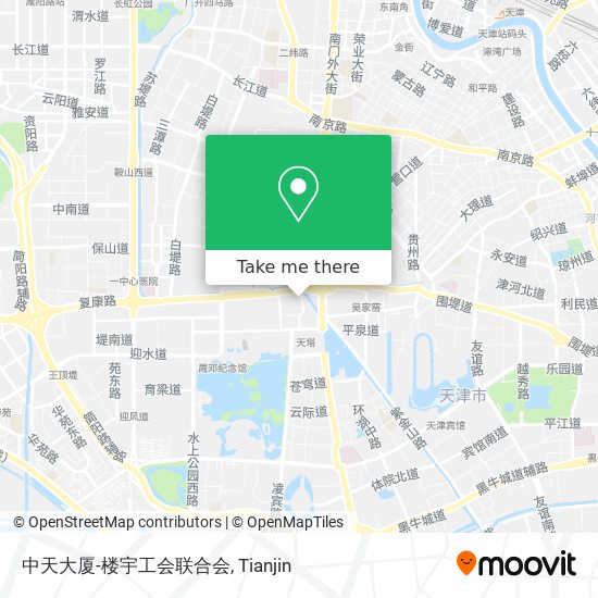 中天大厦-楼宇工会联合会 map