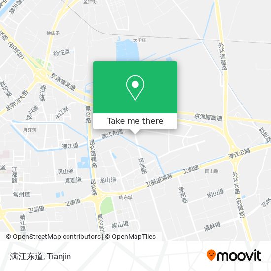 满江东道 map