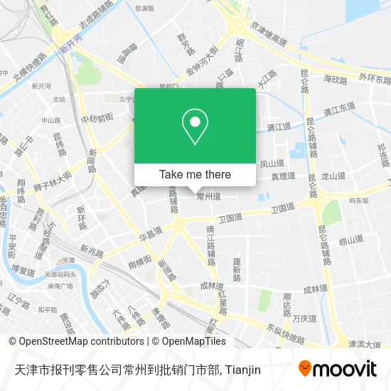天津市报刊零售公司常州到批销门市部 map