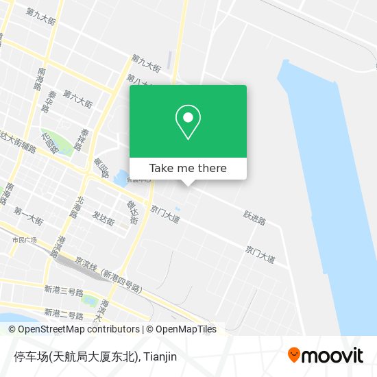 停车场(天航局大厦东北) map